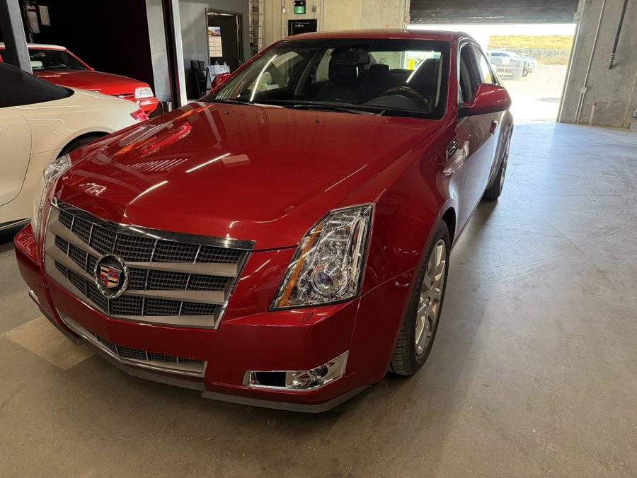 2009 Cadillac CTS w/1SB | Heated & Cooled Seats | Dual Climate Control | Low Km's | Clean CARFAX Red