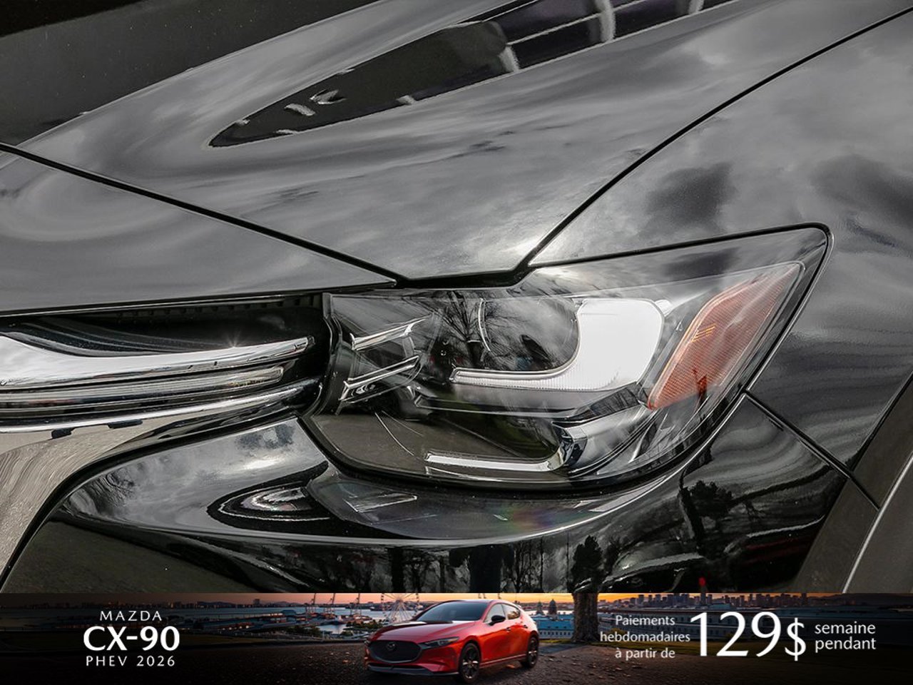 2026 Mazda CX-90 PHEV JM3KKDHA0T1366182 Jet Black Mica Mirabel - photo #9