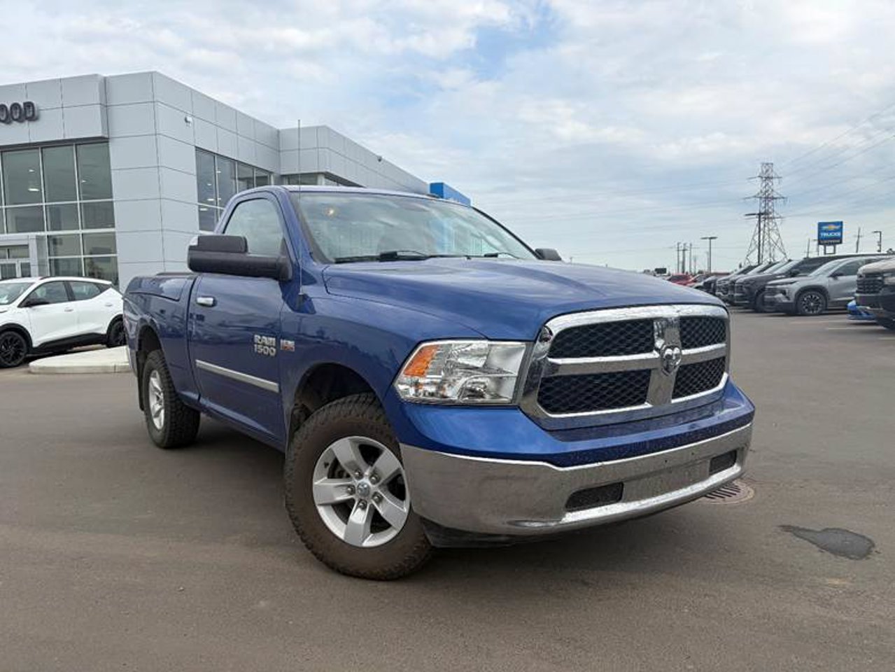 2014 Ram 1500 4WD Reg Cab 120.5 SLT Blue Sherwood Park - photo #1