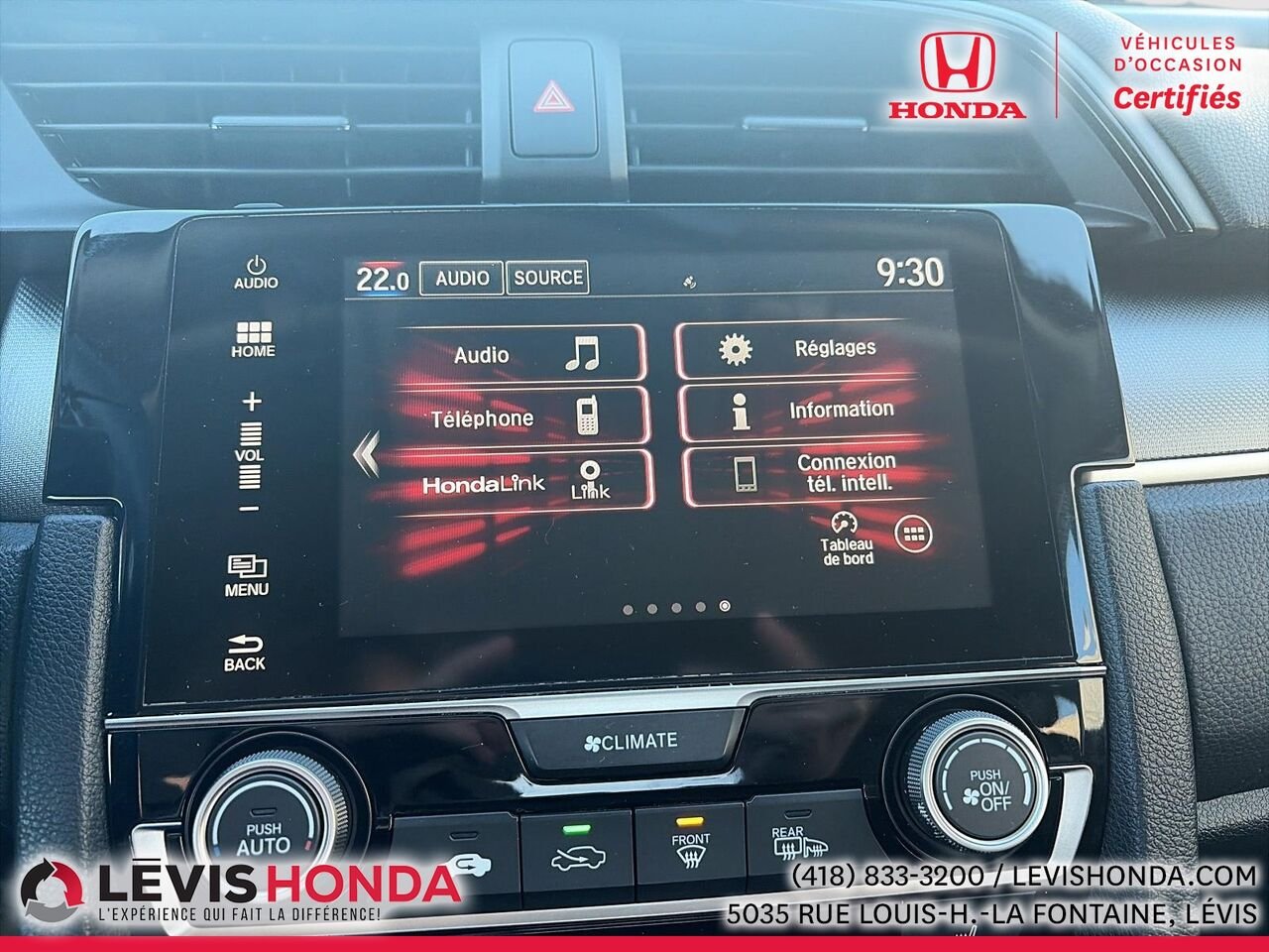 2018 Honda Civic Berline LX CVT Silver Lévis - photo #24