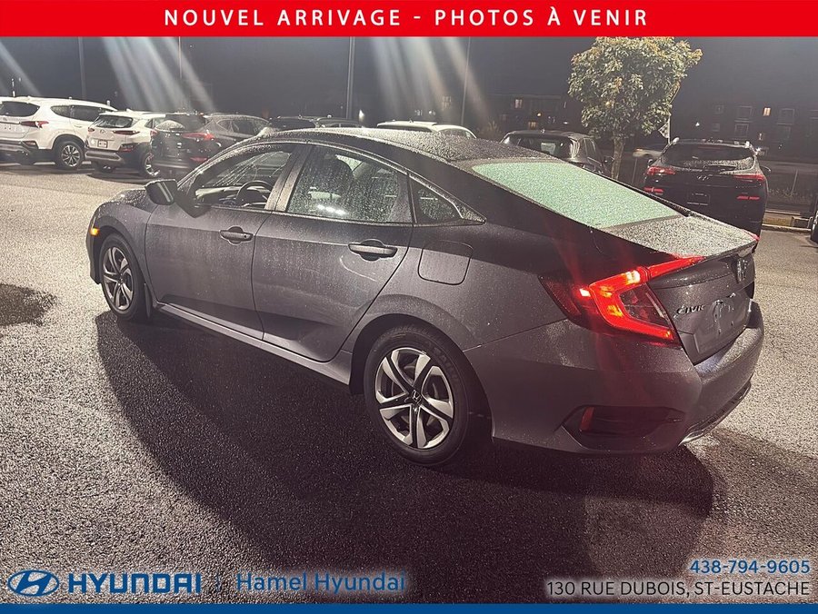 Honda Civic Berline LX MANUELLE 2020 Gris