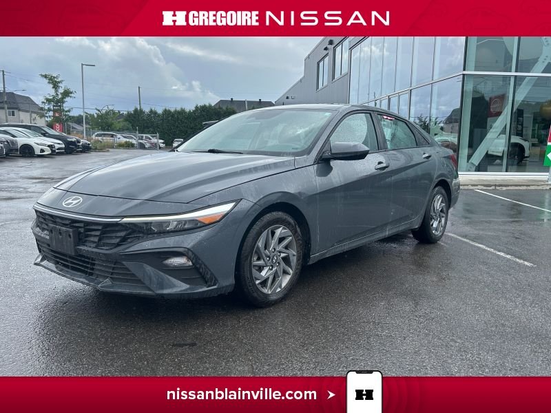 Hyundai Elantra BE6245 | Preferred, Sièges & Volant Chauffant, Carplay, Cam 2024 Gris Laval - photo #7