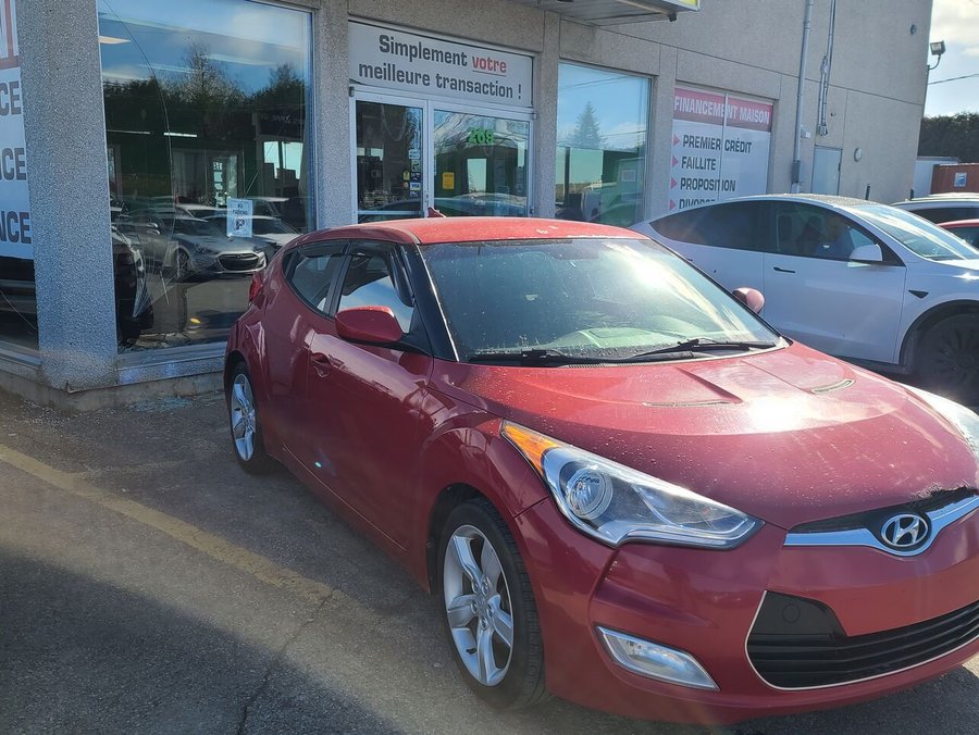 2012 Hyundai Veloster 2012 Red