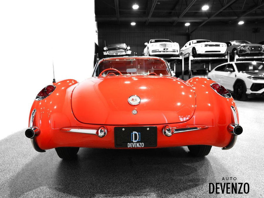 Chevrolet Corvette 1957 1957 Rouge