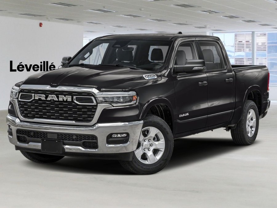 2026 RAM 1500 Big Horn cabine d'équipe 4x4 caisse de 5 pi 7 po Diamond Black Crystal Pearl