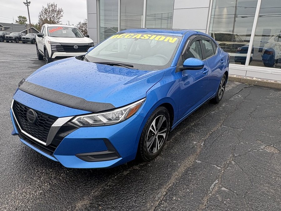 Nissan Sentra SV CVT 2021 Bleu