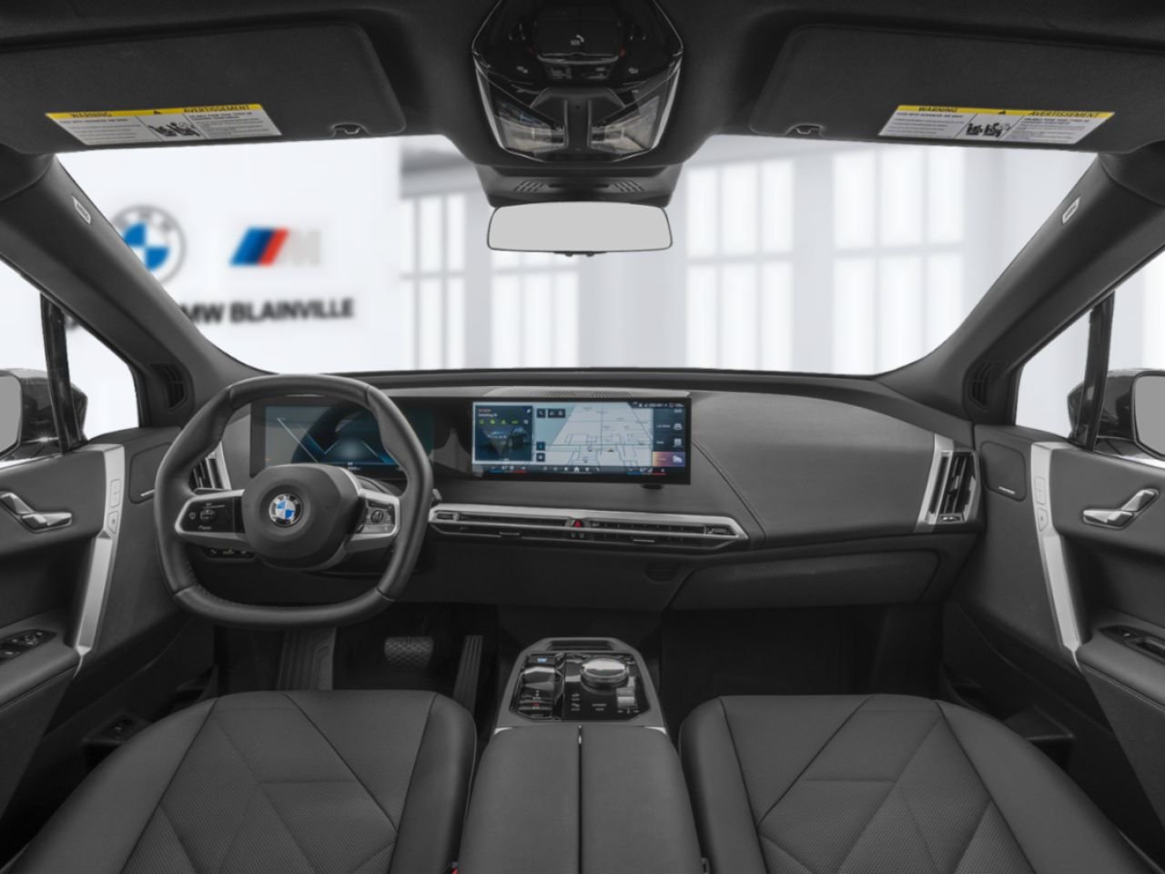 BMW iX xDrive45 2026 Noir Blainville - photo #8