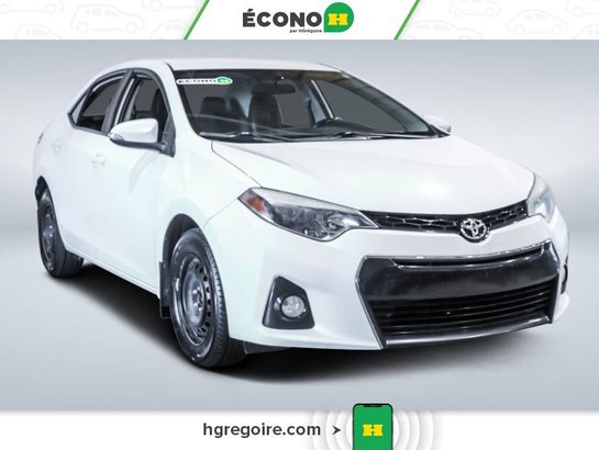 2015 Toyota Corolla 2015 White