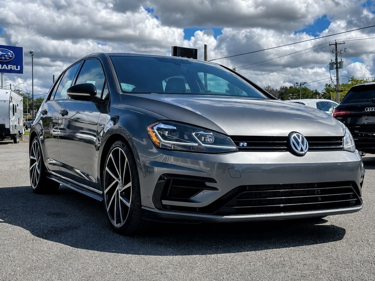 Volkswagen Golf R 2018 Gris Granby - photo #8