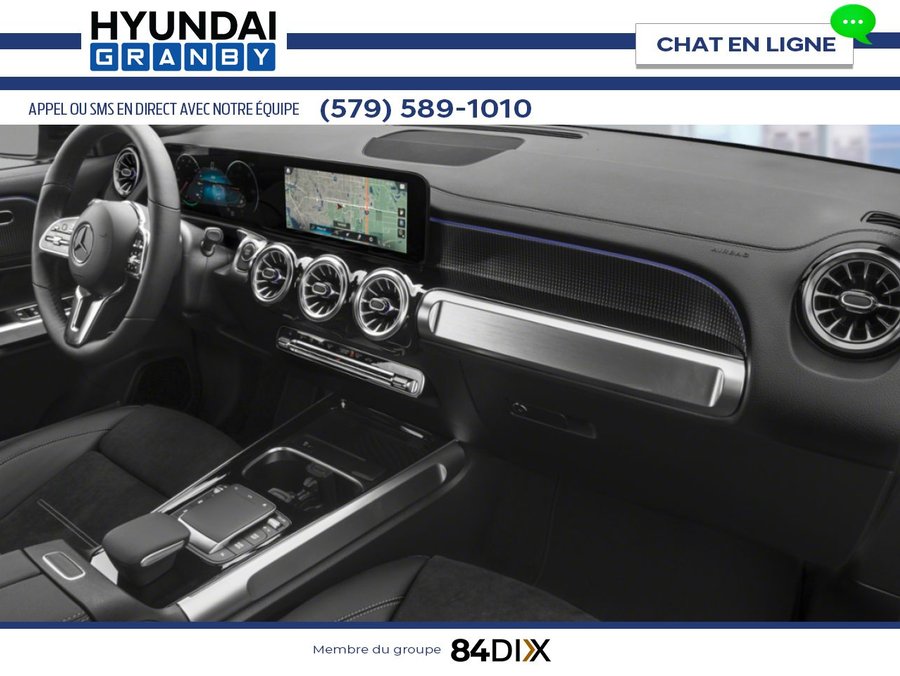 MERCEDES-B EQB EQB 350 VUS 4MATIC 2023 Noir cosmos métallisé