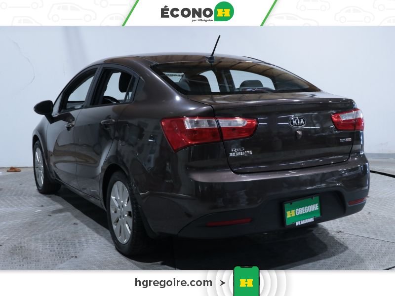 2015 Kia Rio Brown Saint-Eustache - photo #5