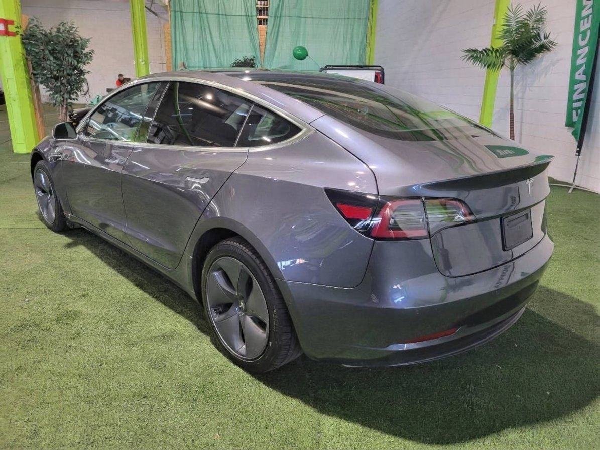 2019 Tesla Model 3 Silver  - photo #3