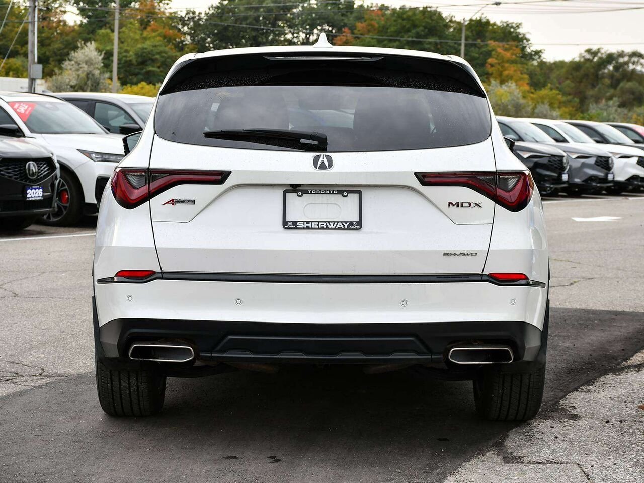 2024 Acura MDX A-Spec - ACURA CERTIFIED White Etobicoke - photo #9