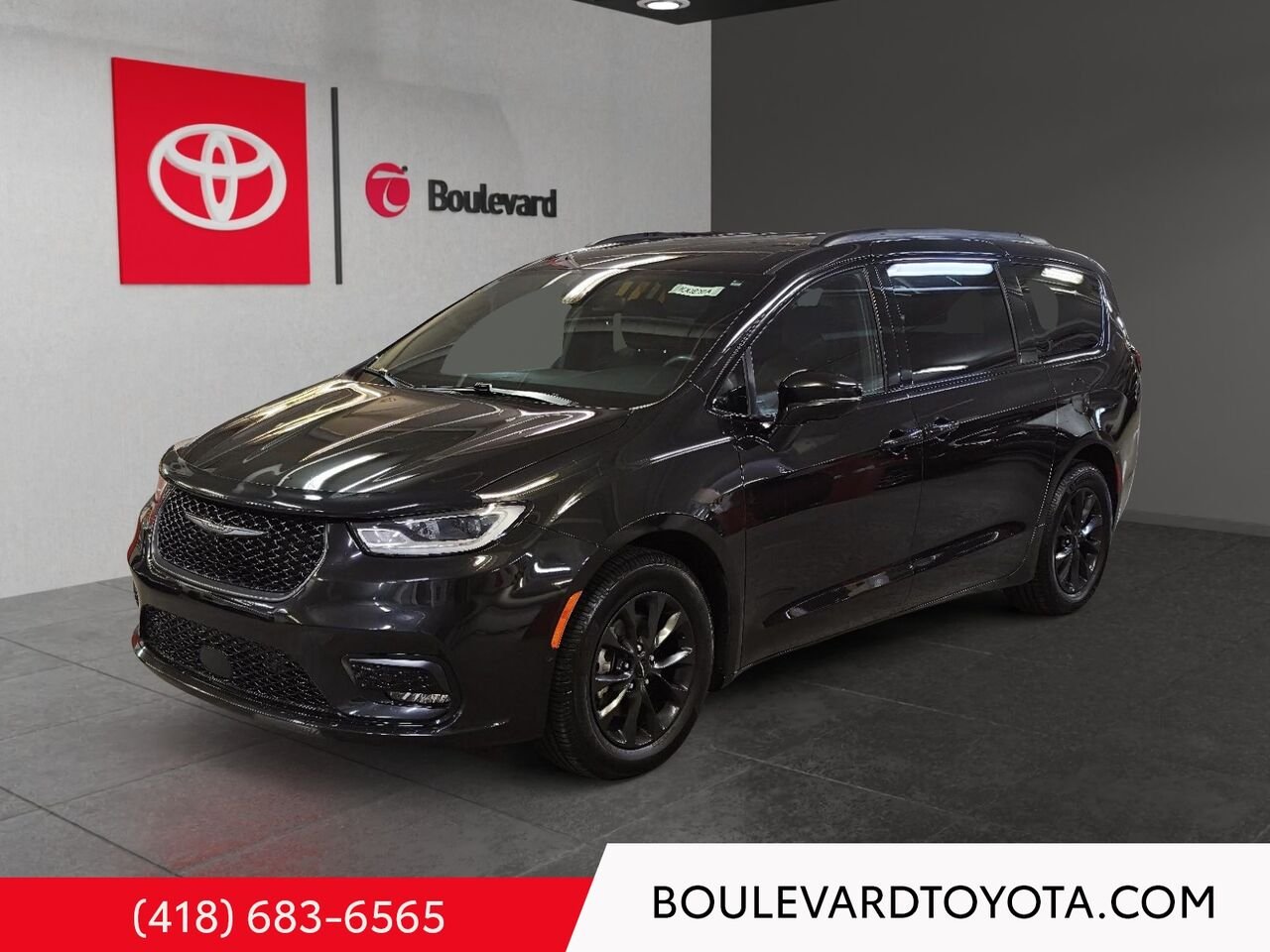 2022 Chrysler Pacifica 100232A-96 | TOURING L Black Québec - photo #0