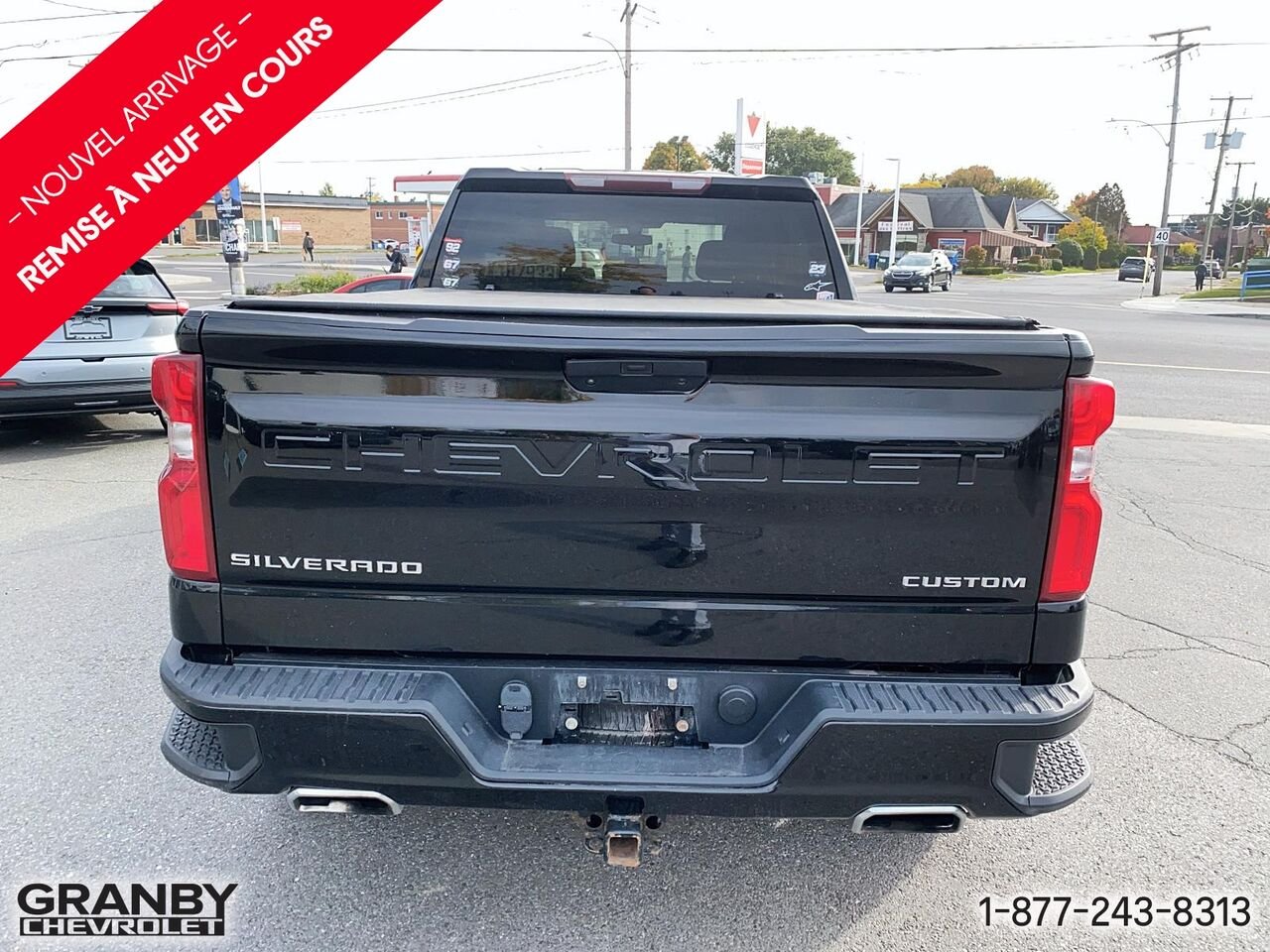 Chevrolet Silverado 1500 Custom Trail Boss cabine multiplace 4RM 157 po | 27-0158A 2019 Noir Granby - photo #5