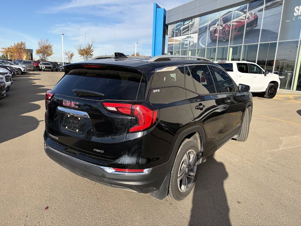 2018 GMC Terrain AWD 4dr SLT Diesel Black Sherwood Park - photo #4