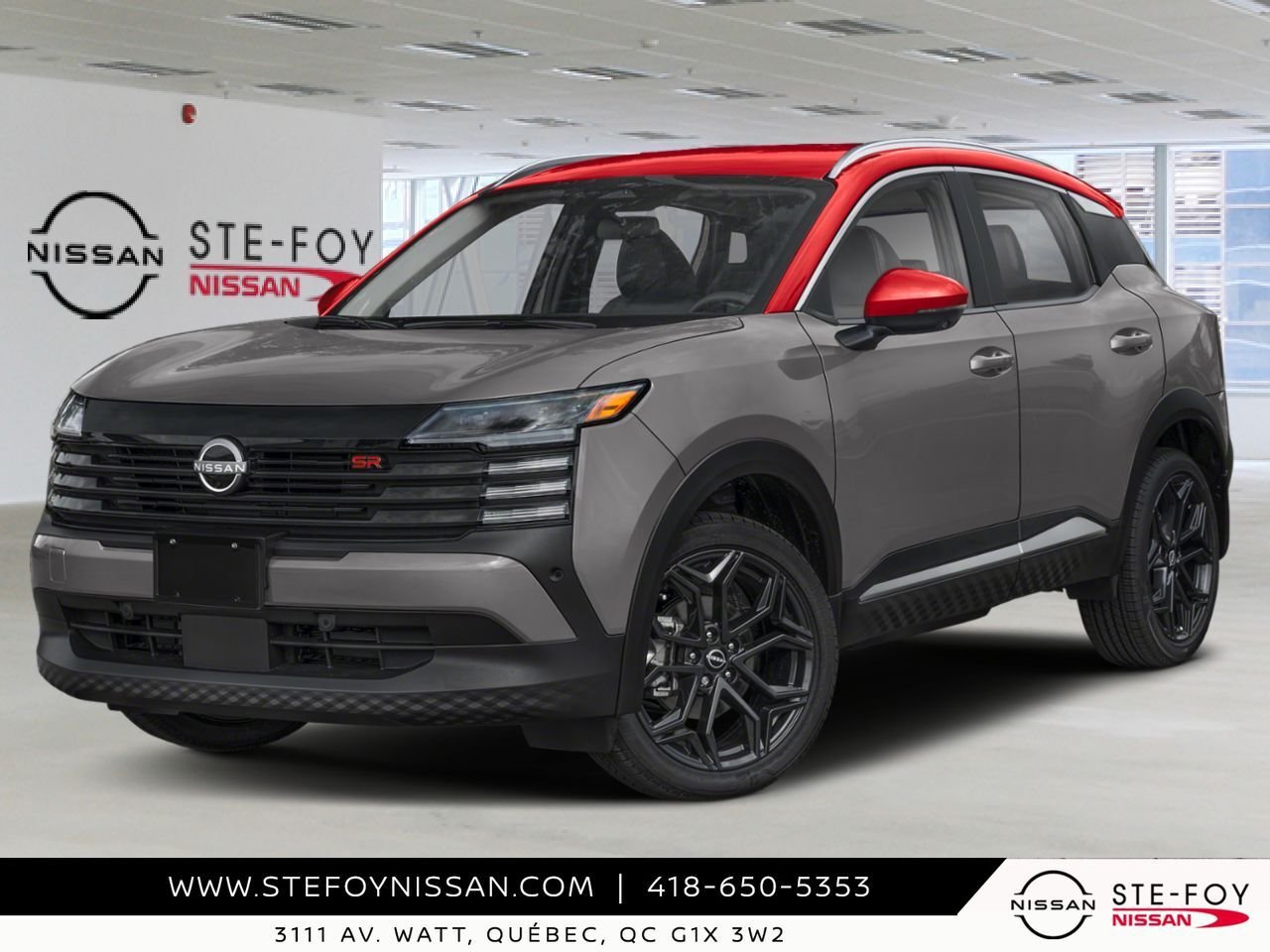 2026 NISSAN Kicks Gun Metal Metallic/Scarlet Ember Tintcoat Saint-Eustache - photo #0