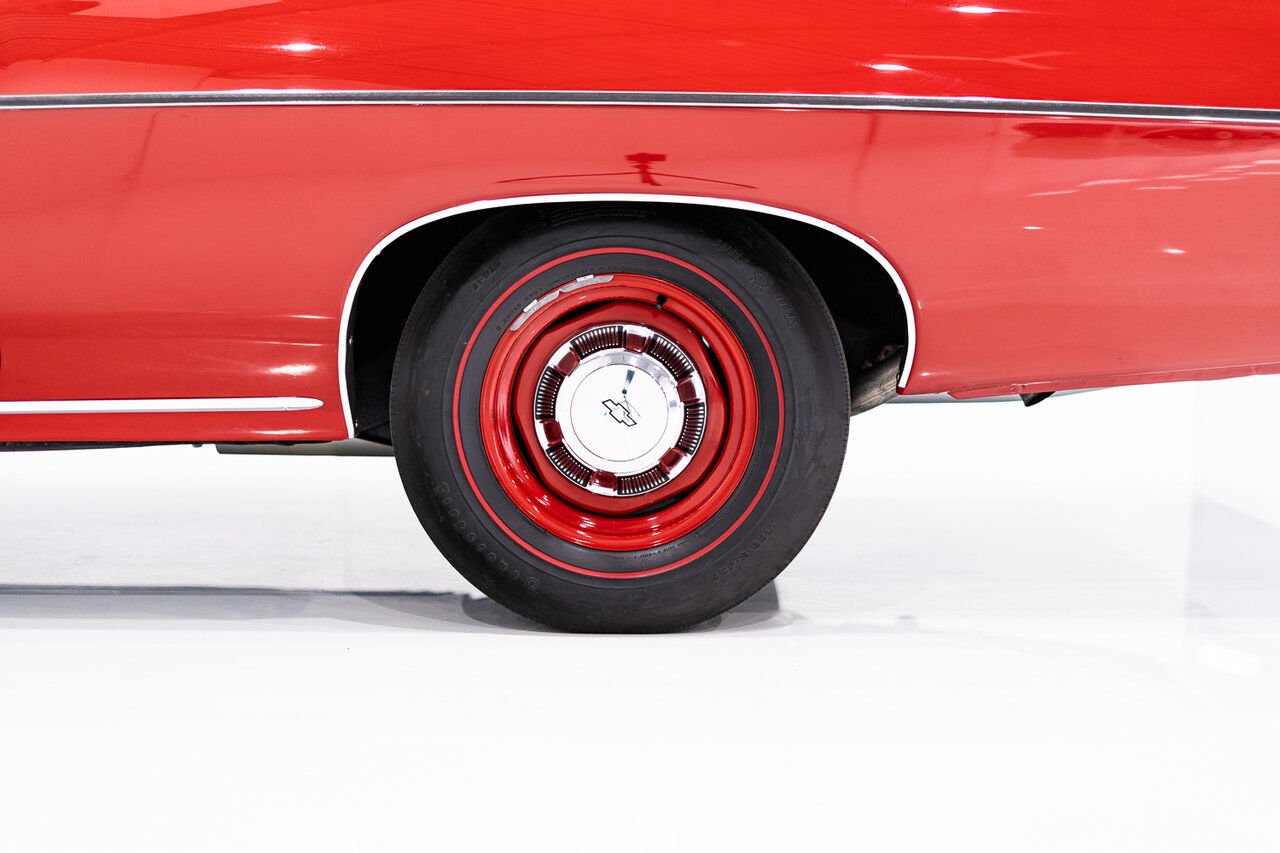 Chevrolet Impala Match N# L72 427/425 4spd 4.56gear Org Bill Of Sale | PRIX EN USD 1968 Rouge Montréal - photo #84