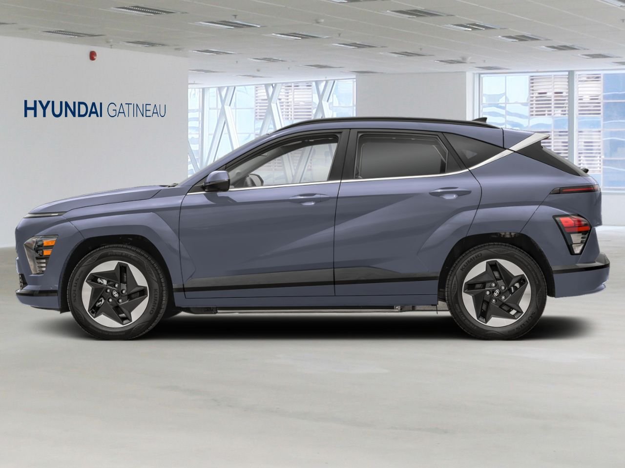 Hyundai Kona électrique 2026 Bleu Meta Gatineau - photo #1