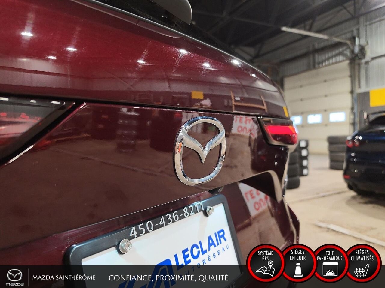 Mazda CX-90 hybride léger SIGNATURE TI | 1 PROPRIÉTAIRE | JAMAIS ACCIDENTÉ | HYBRIDE LÉGER | TOIT PANORAMIQUE | CUIR NAPPA 2024 Rouge Saint-Jérôme - photo #7