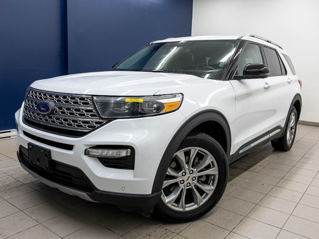 2023 Ford Explorer LIMITED 4WD *TOIT* CUIR *CAM 360* B&O *SIEGES VENT White Saint-Jérôme - photo #0