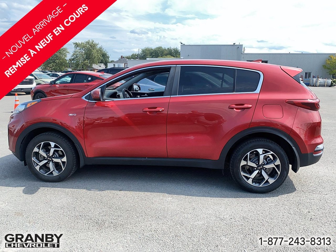 2021 Kia Sportage awd | 26-0993A Red Granby - photo #7