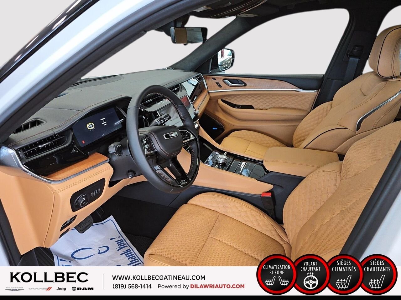 2026 JEEP Grand Cherokee 261420 | Summit 4x4 Bright White Gatineau - photo #24