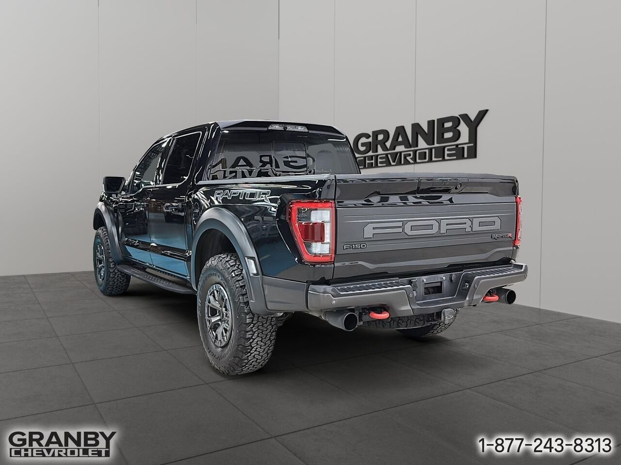 2021 Ford F-150 Raptor SuperCrew 4RM caisse de 5,5 pi | 26-0610A Black Granby - photo #6