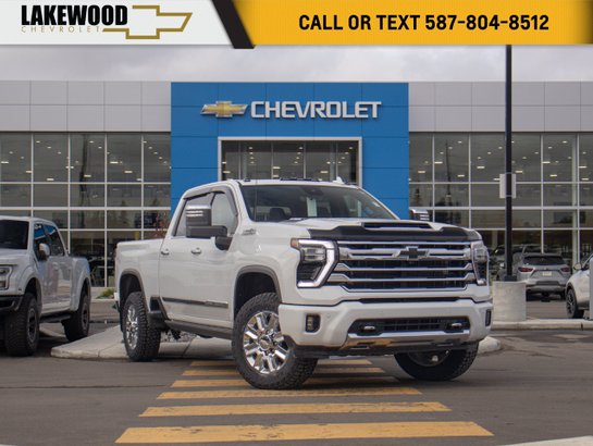 2024 Chevrolet Silverado 3500HD High Country Premium 6.6L Duramax Z71 | Power Assist Steps White
