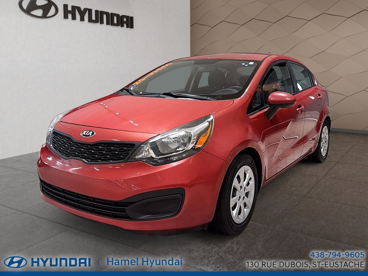 2015 Kia Rio Red Saint-Eustache - photo #4