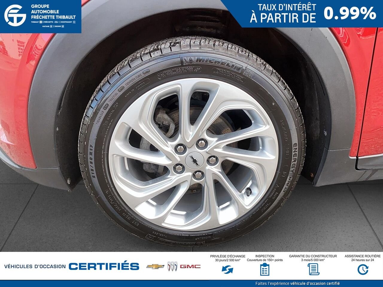 CHEVROLET BOLT EUV L Traction avant 4 portes LT 2023 Rouge Montmagny - photo #6