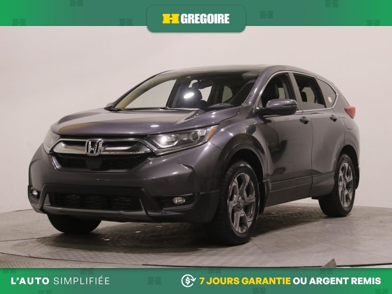 Honda CRV EX-L AWD AUTO AC CUIR TOIT MAGS CAM RECUL BLEUTOOT 2019 Gris