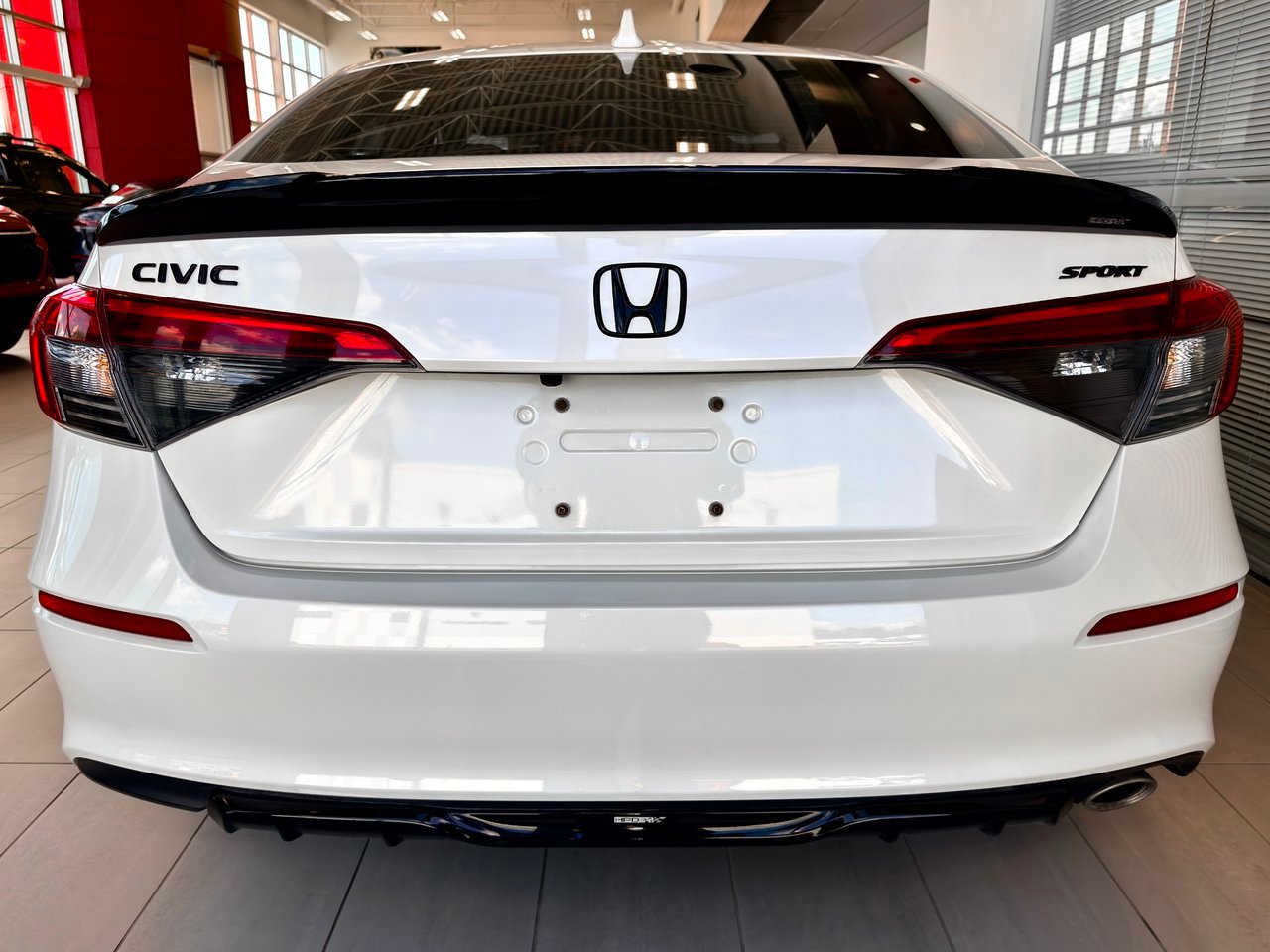 2024 Honda Civic Sedan White Notre-Dame-des-Prairies - photo #8