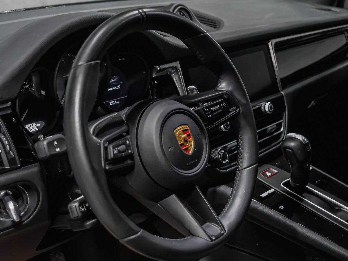 Porsche Macan S MAGS 21PO SUSPENSION ADAPT ECHAPPEMENT EN CARBON 2023 Blanc Montréal - photo #8