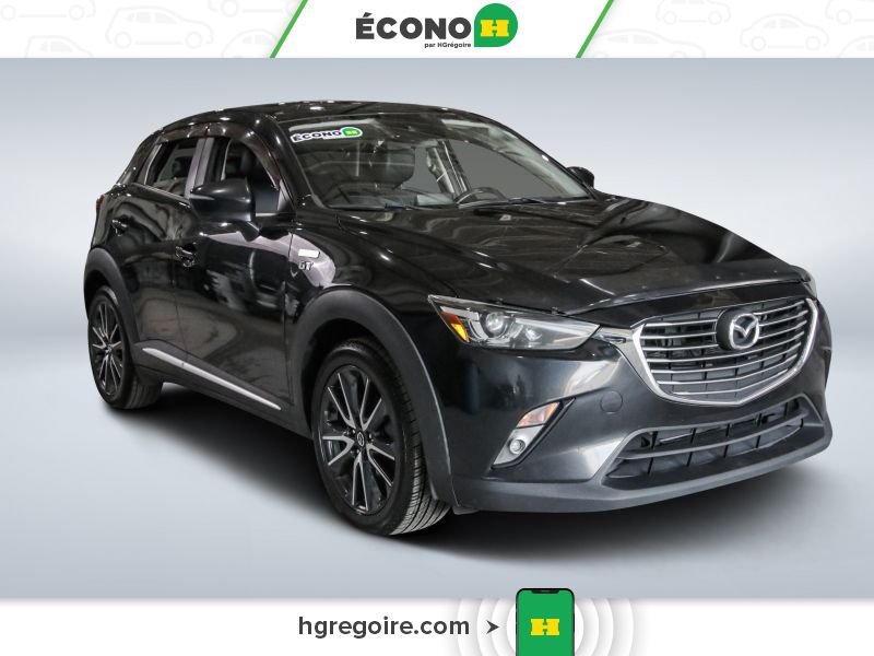 Mazda CX-3 820125 | GT CUIR TOIT BLUETOOTH CAMÉRA MAGS 2018 Noir Laval - photo #0