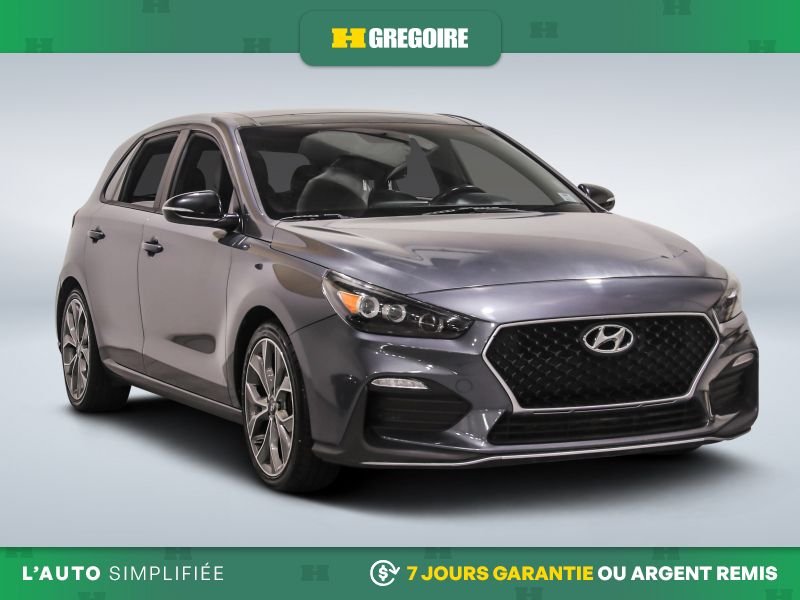 2020 Hyundai Elantra N Line AUTO A/C CUIR TOIT MAGS CAM RECUL BLEUTOOTH Grey