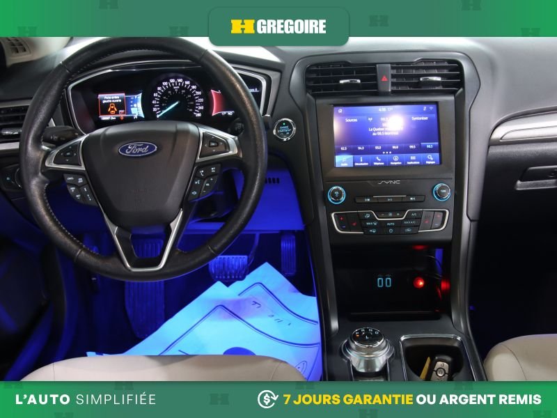 Ford Fusion 823082 | SE AUTO A/C MAGS CUIR NAV CAM RECUL BLUETOOTH 2020 Blanc Laval - photo #25