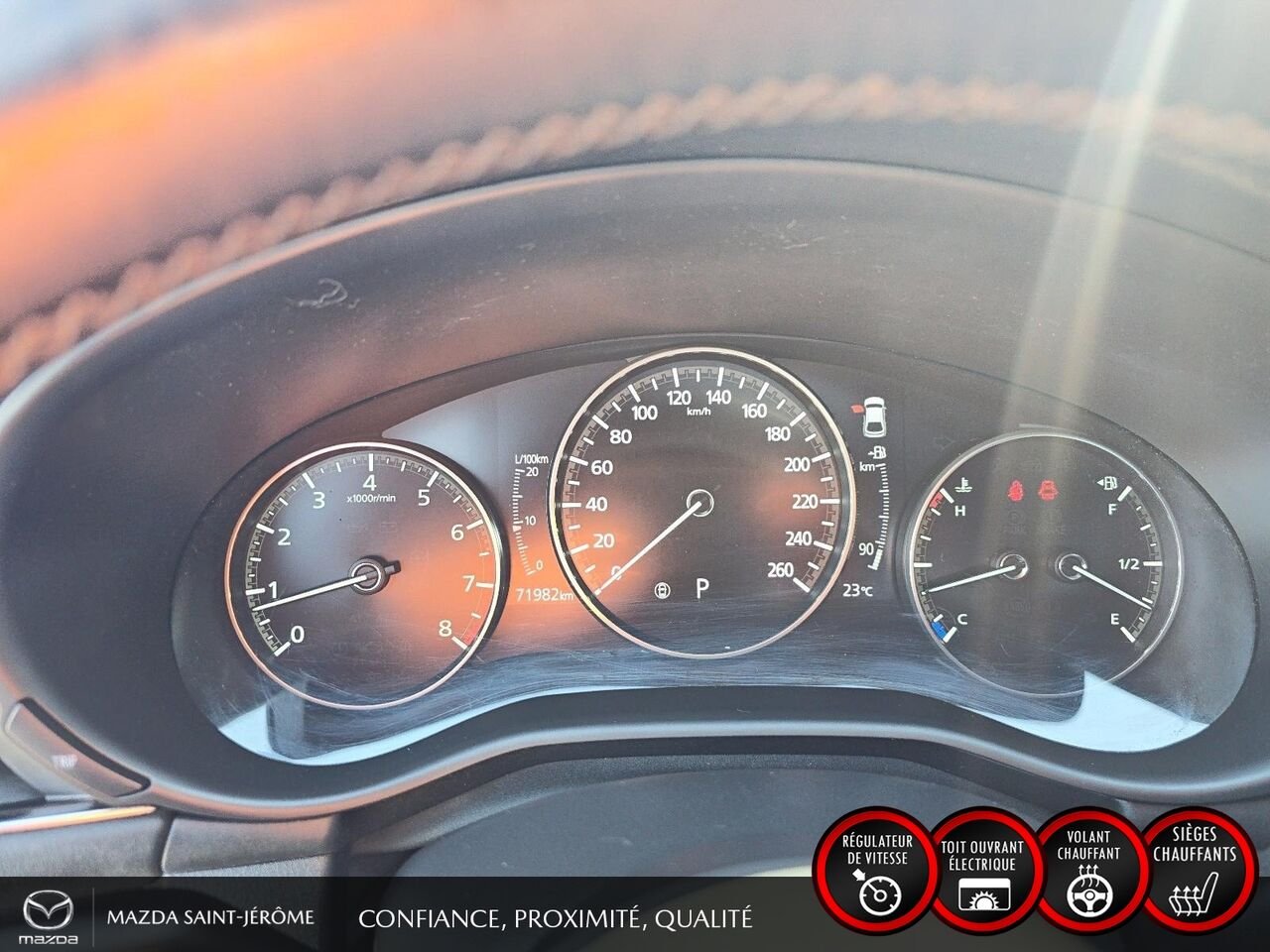 2020 Mazda Mazda3 Sport GT | TOIT OUVRANT | CUIR | AUTOMATIQUE Grey Saint-Jérôme - photo #16