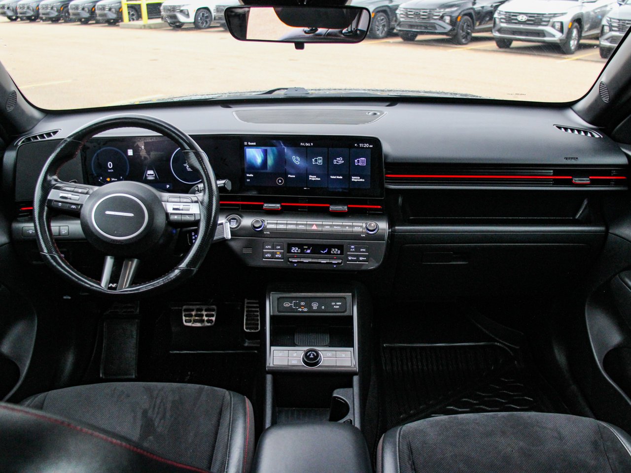 2024 Hyundai Kona 1.6T N Line AWD Black Sherwood Park - photo #31