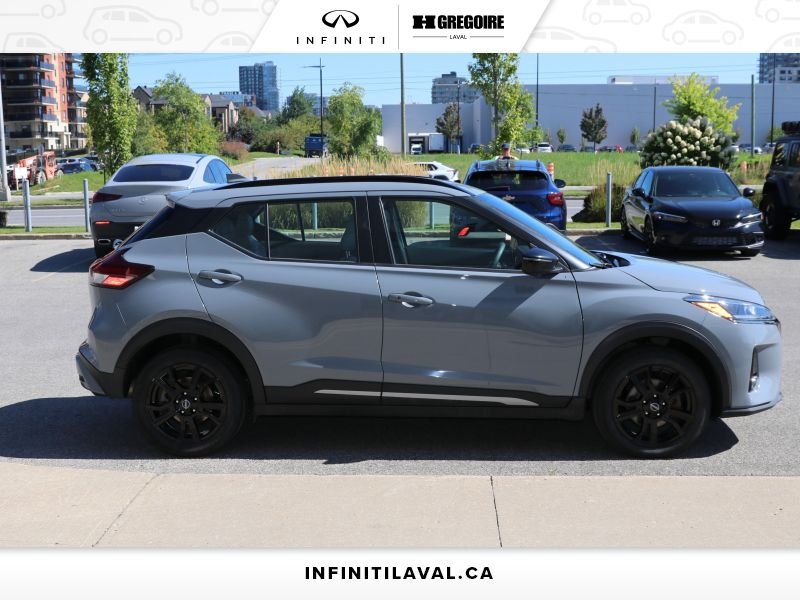 Nissan Kicks IT2514 | SR * Mag * Caméra * Carplay * Cuir 2024 Gris Laval - photo #10