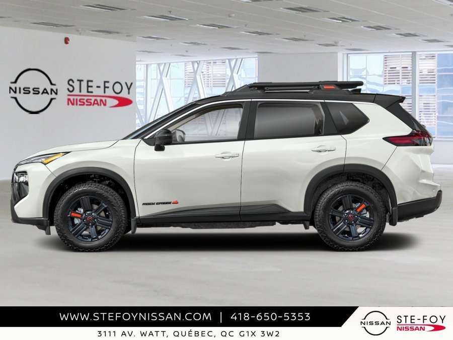 NISSAN Rogue R6386 2026 Blanc Everest triple couche deux tons