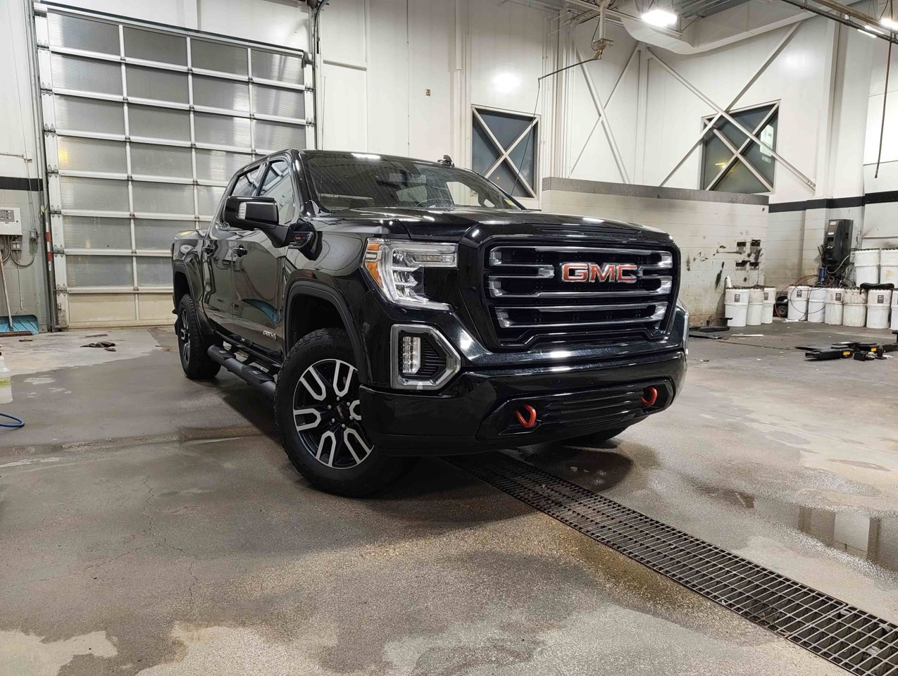 2022 GMC Sierra 1500 Limited 4WD Crew Cab 147 AT4 Black Sherwood Park - photo #1