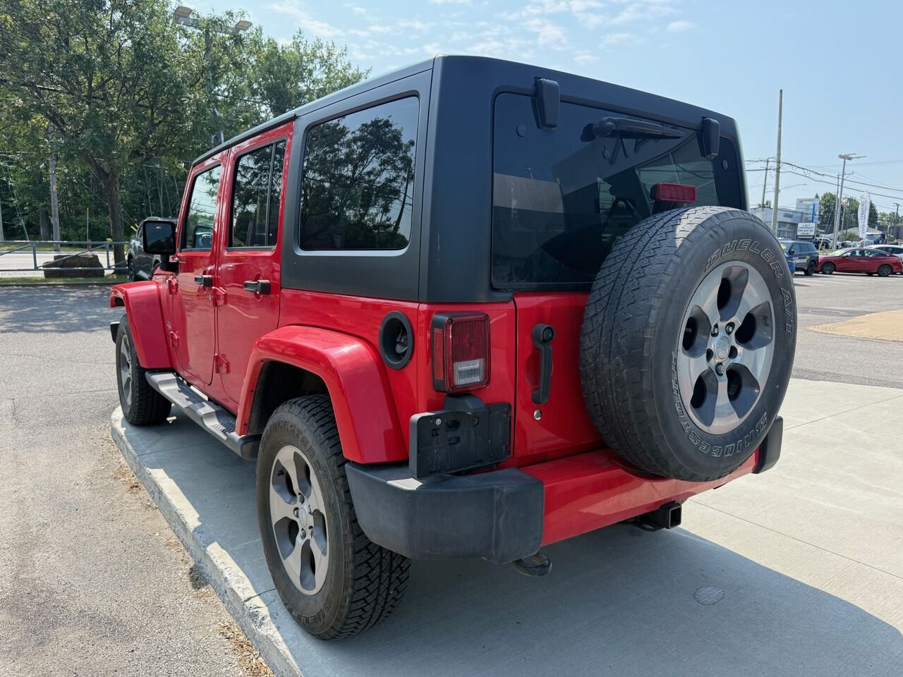Jeep Wrangler Unlimited unlimited SAHARA | JAMAIS ACCIDENTÉ✅ 2017 Rouge Châteauguay - photo #6
