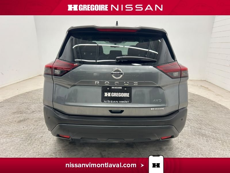 Nissan Rogue VR3709 | S CARPLAY AWD CAMERA A PARTIR DE 2.99% 2021 Gris Laval - photo #7