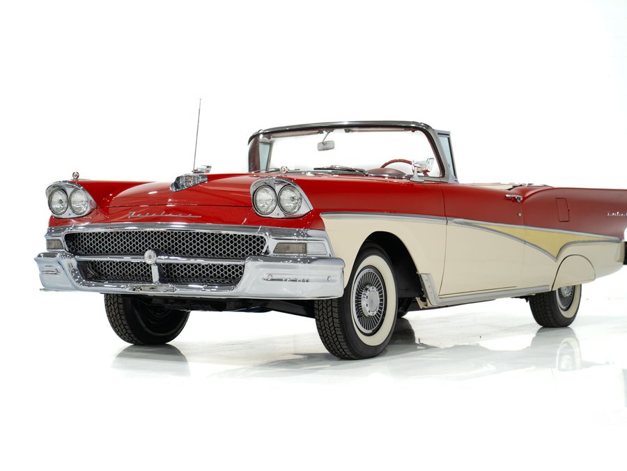 1958 Ford Fairlane 500 Skyliner **PRICE IN USD** Police Interceptor 352 CID Fully Restored