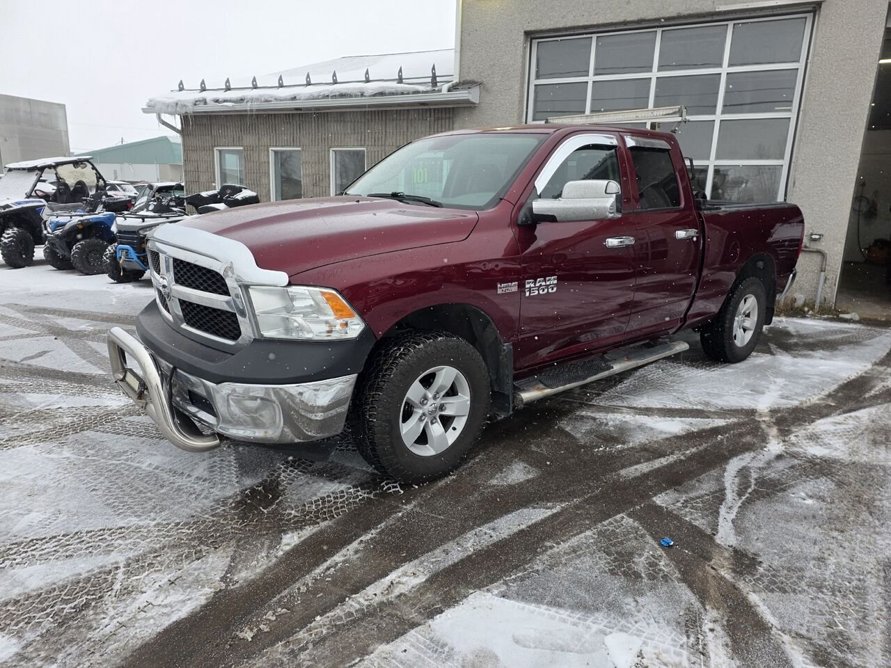 2017 Ram 1500 Red  - photo #1