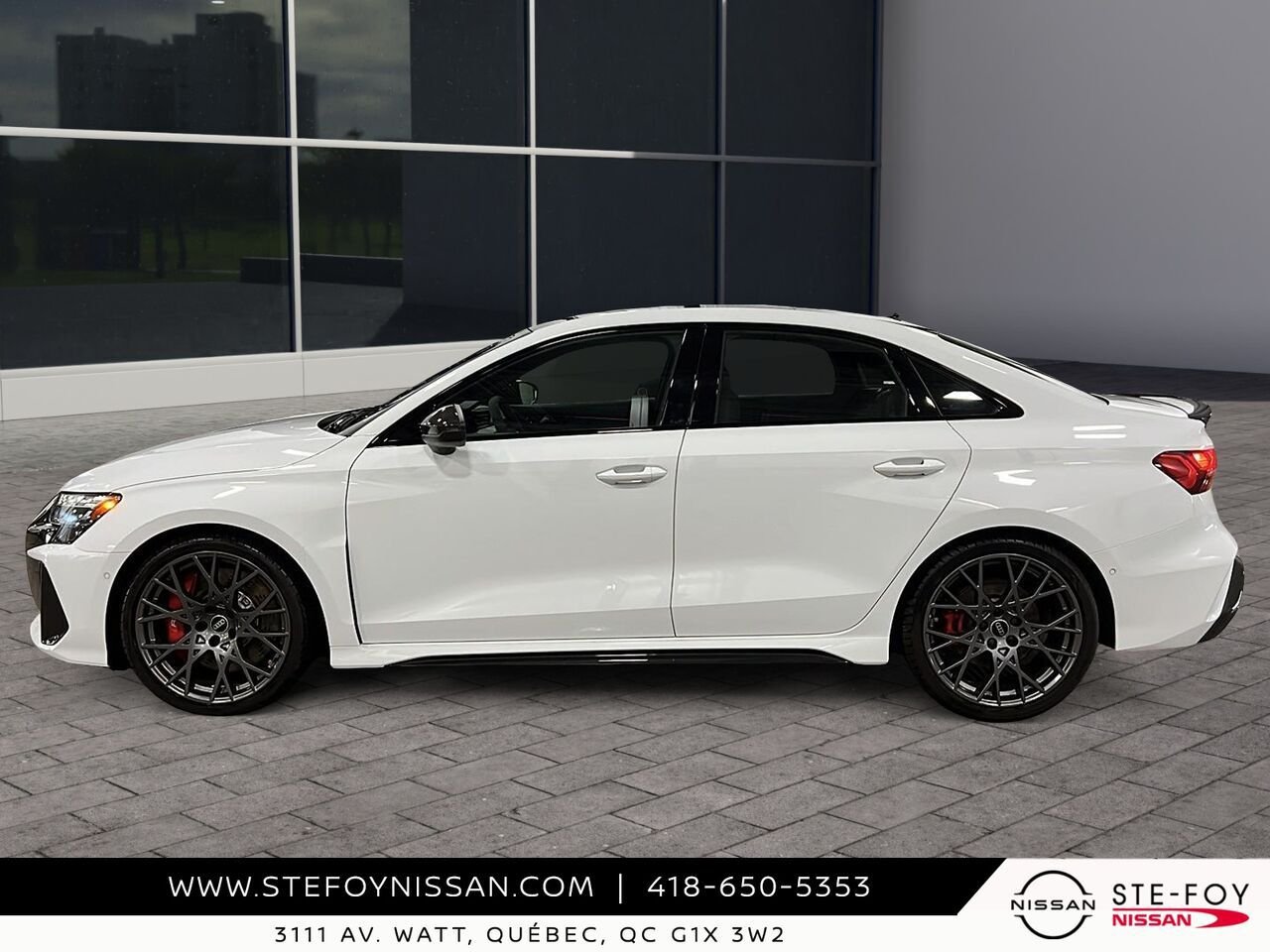 2026 Audi RS 3 OPTIQUE CARBONE PLUS ET DESIGN RS PACK White Ste-Foy - photo #4
