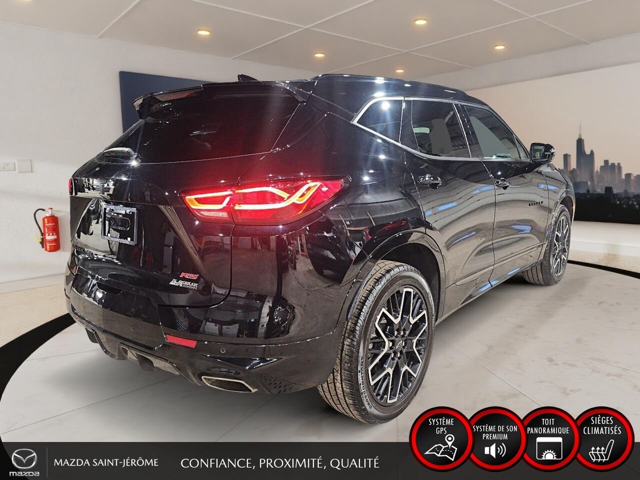 Chevrolet Blazer 2024 Noir Ste-Agathe des Monts - photo #5