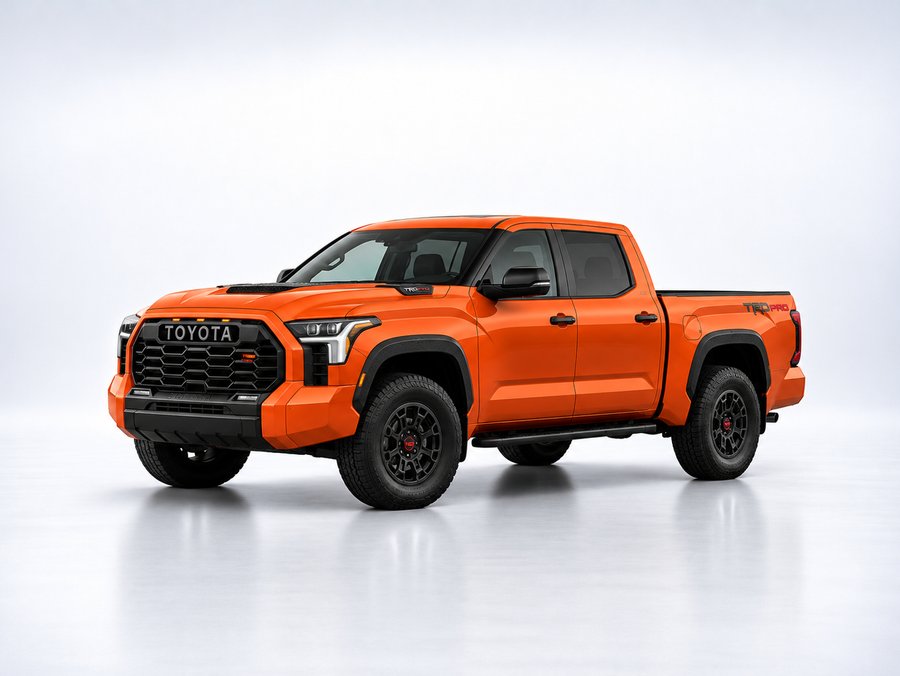2024 Toyota Tundra Limited Hybrid Orange