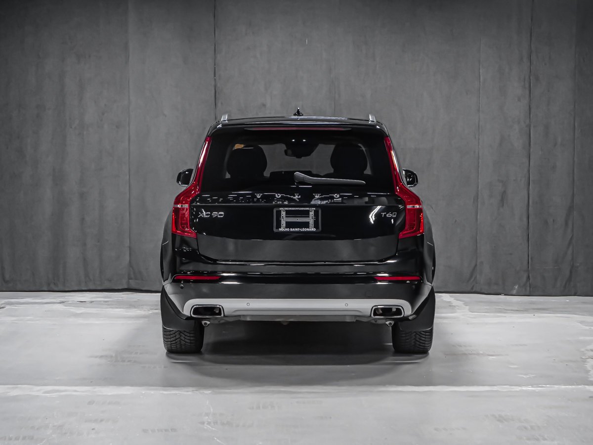 2021 Volvo XC90 T6 MOMENTUM CLIMAT HARMAN KARDON Black Montreal - photo #4